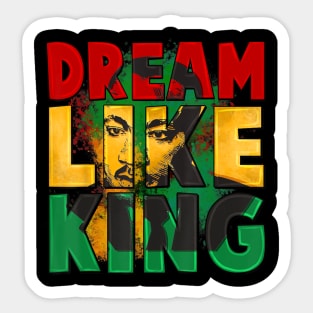 Black History Month Martin Have Dream Luther King Day Sticker